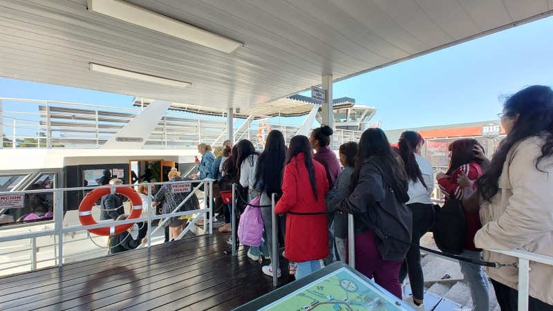 Turismo Social: el Municipio de Tigre realizó un nuevo encuentro del programa "Navegando"